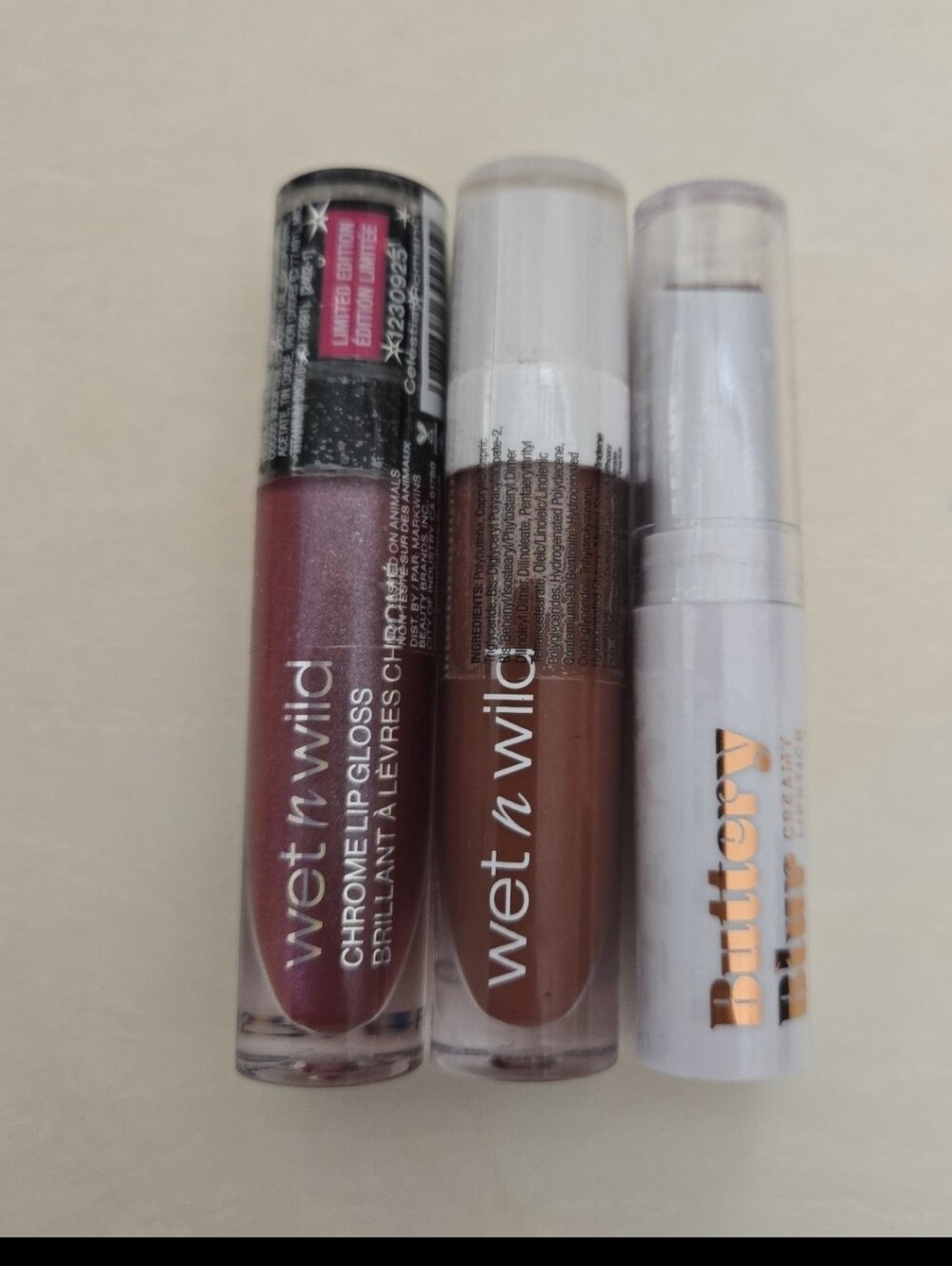 wet n wild Chrome Lip Gloss Bundle